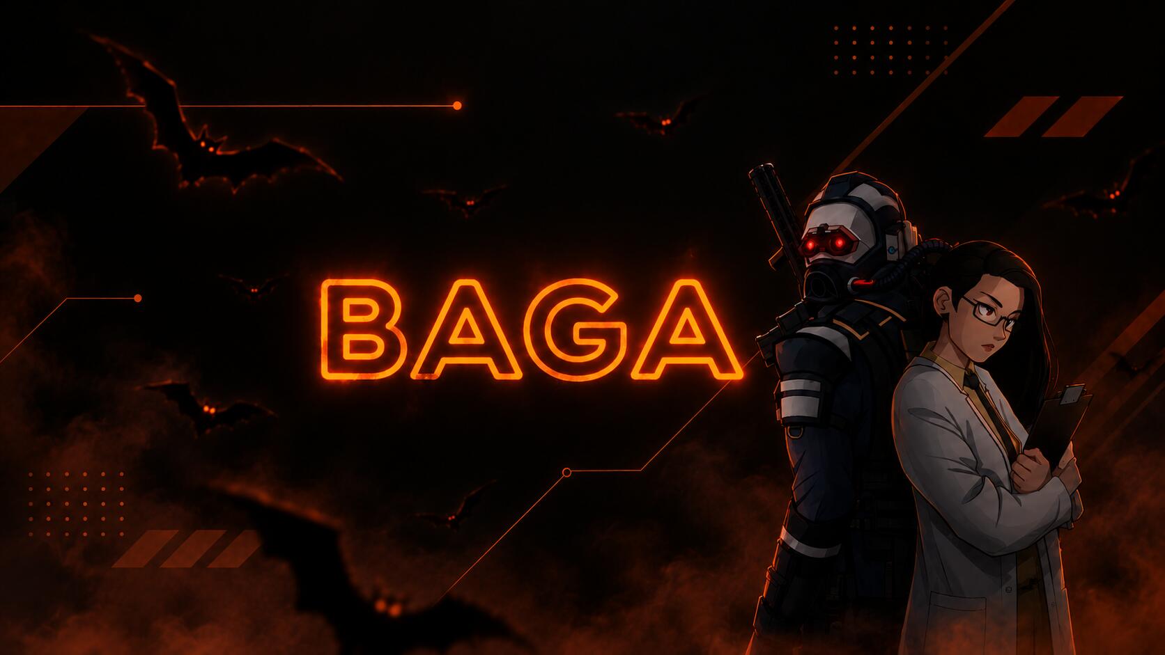 Discovery splash banner for baga project Discord server