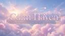 Discovery splash banner for Calmhaven™ | social • sfw • fun • gaming • art • vibes • non tox • safe space Discord server