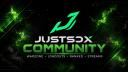 Discovery splash banner for JUSTs Squad Discord server