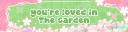 Discovery splash banner for 💐 The Garden　　⌒　　guild tag﹒giveaways . social﹒aesthetic﹒sfw﹒cute Discord server