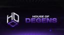 Discovery splash banner for HOUSE OF DEGENS Discord server