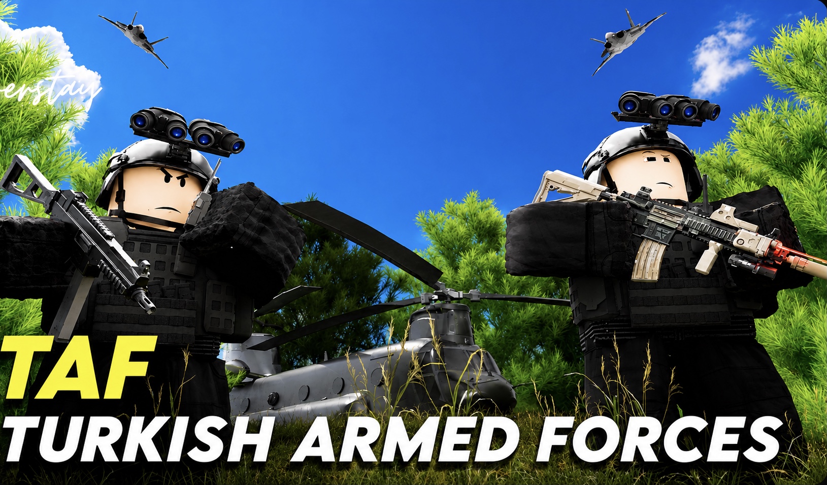 Discovery splash banner for | TAF | Turkish Armed Forces #BANAFFI Discord server