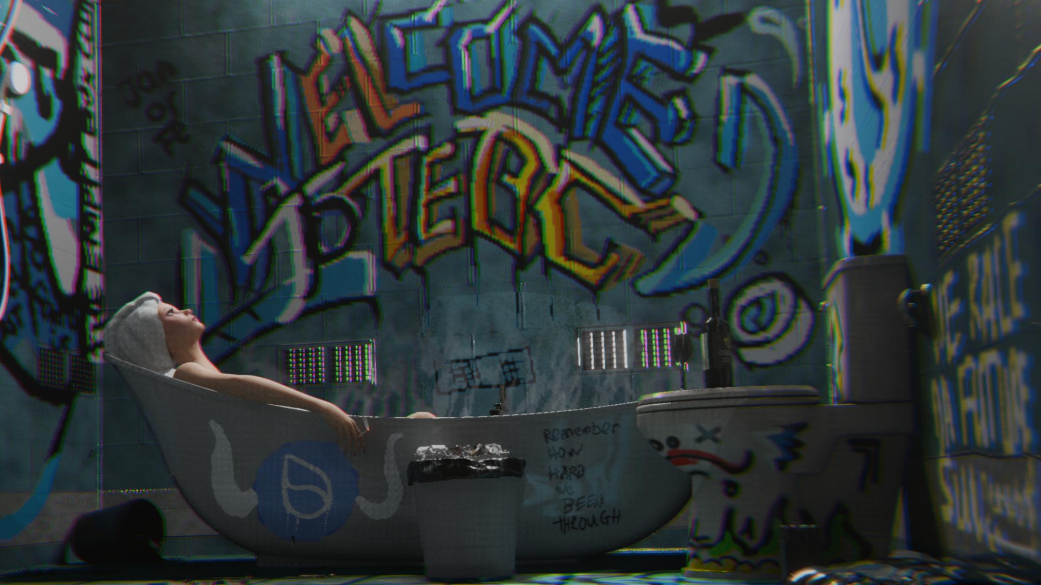 Discovery splash banner for The Empty Box Club | MBTI Collection Discord server