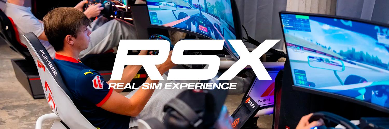 Discovery splash banner for Real Sim Experience Discord server