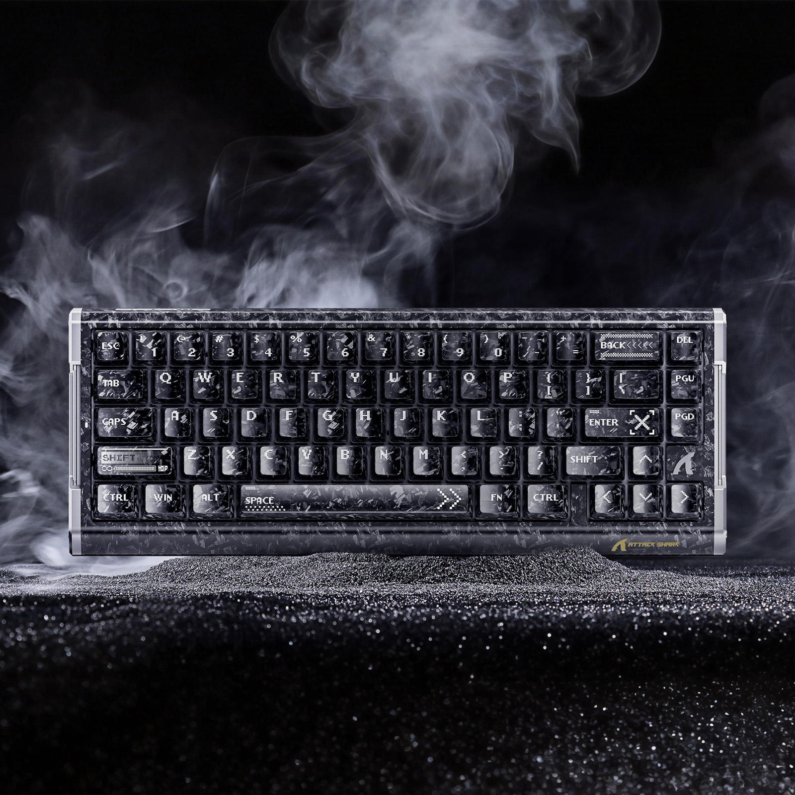 Discovery splash banner for ATTACK SHARK Discord server