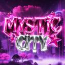 Discovery splash banner for Mystic City Discord server