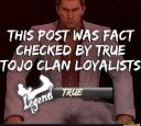 Discovery splash banner for Yakuza: Like a Tojo Clan Discord server