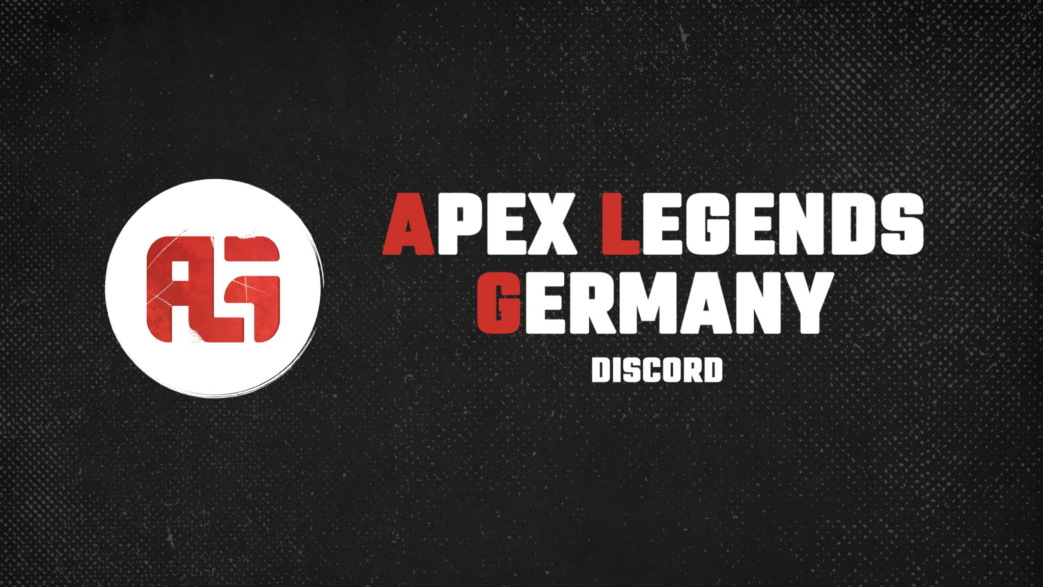 Discovery splash banner for Apex Legends Germany Discord server
