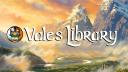 Discovery splash banner for Vale's Library Discord server