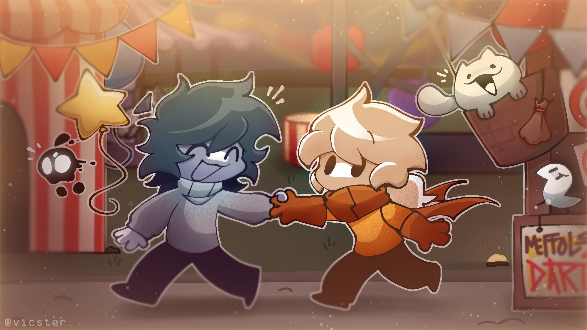 Discovery splash banner for meffol land Discord server