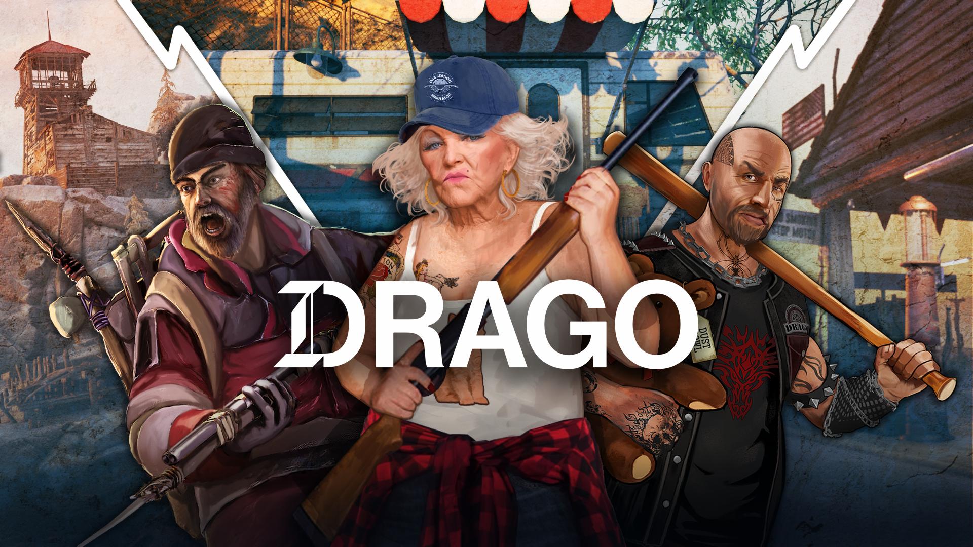 Discovery splash banner for DRAGO Community Discord server