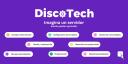 Discovery splash banner for DiscoTech Discord server