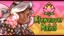 Discovery splash banner for Lifeweaver Mains 🌸 Discord server