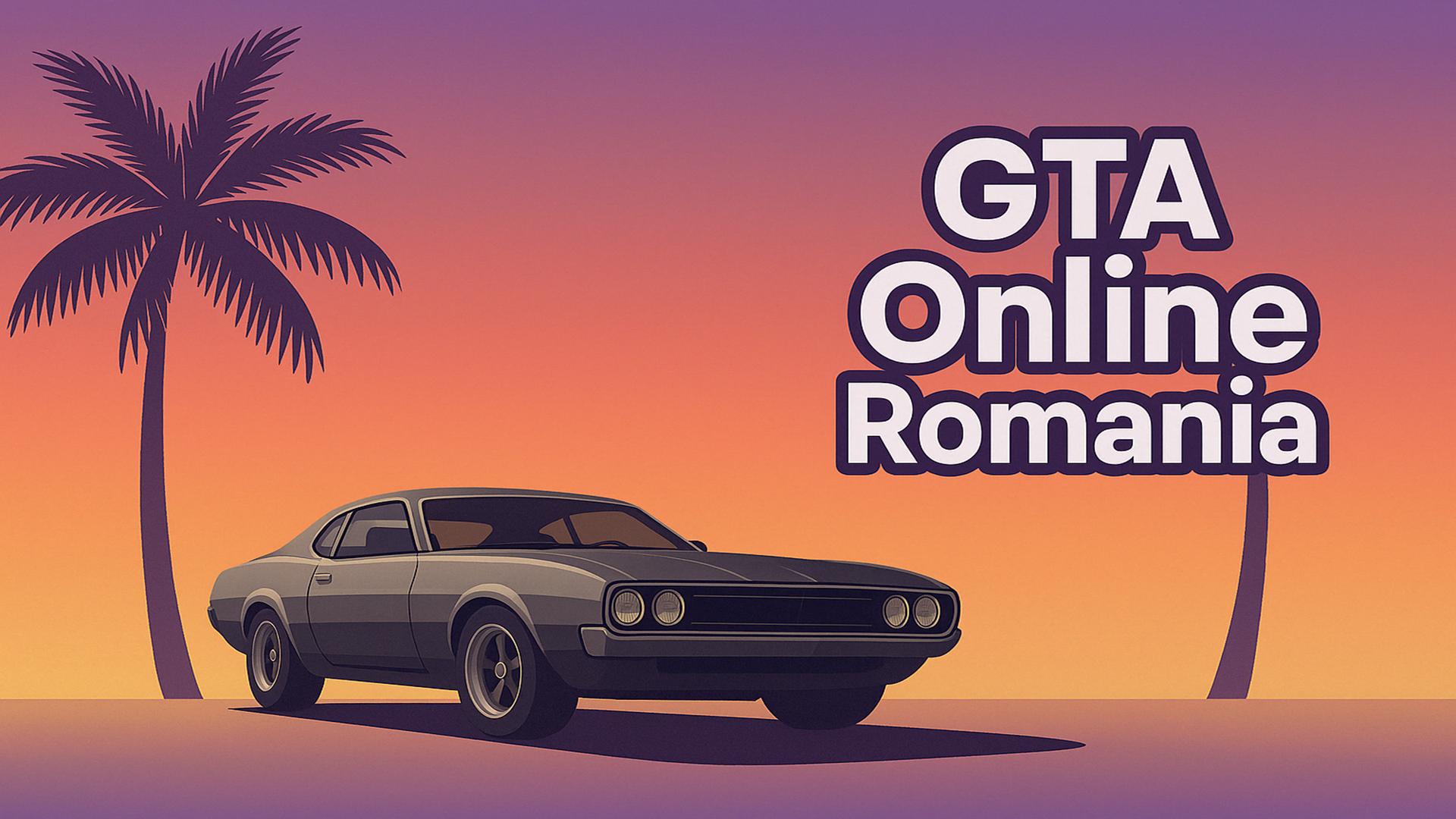 Discovery splash banner for GTA Online Romania Discord server