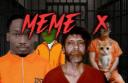 Discovery splash banner for MEME X | OFFENSIVE Memes, Fights, MemeX, ToxicEM Discord server