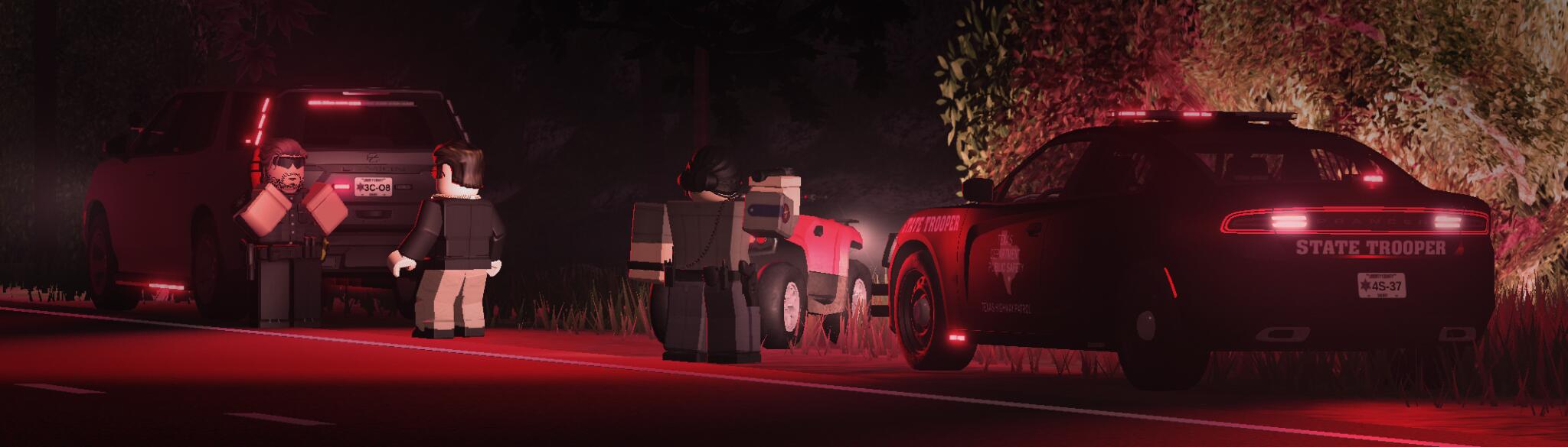 Discovery splash banner for Texas State Roleplay Discord server