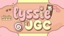 Discovery splash banner for lyssie's ugc + tuts Discord server