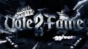 Discovery splash banner for Vote2Fame #V2F Discord server