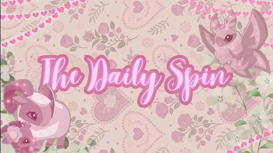 Discovery splash banner for The Daily Spin Discord server