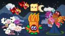 Discovery splash banner for 🌈 Moshi Online 🌈 Discord server