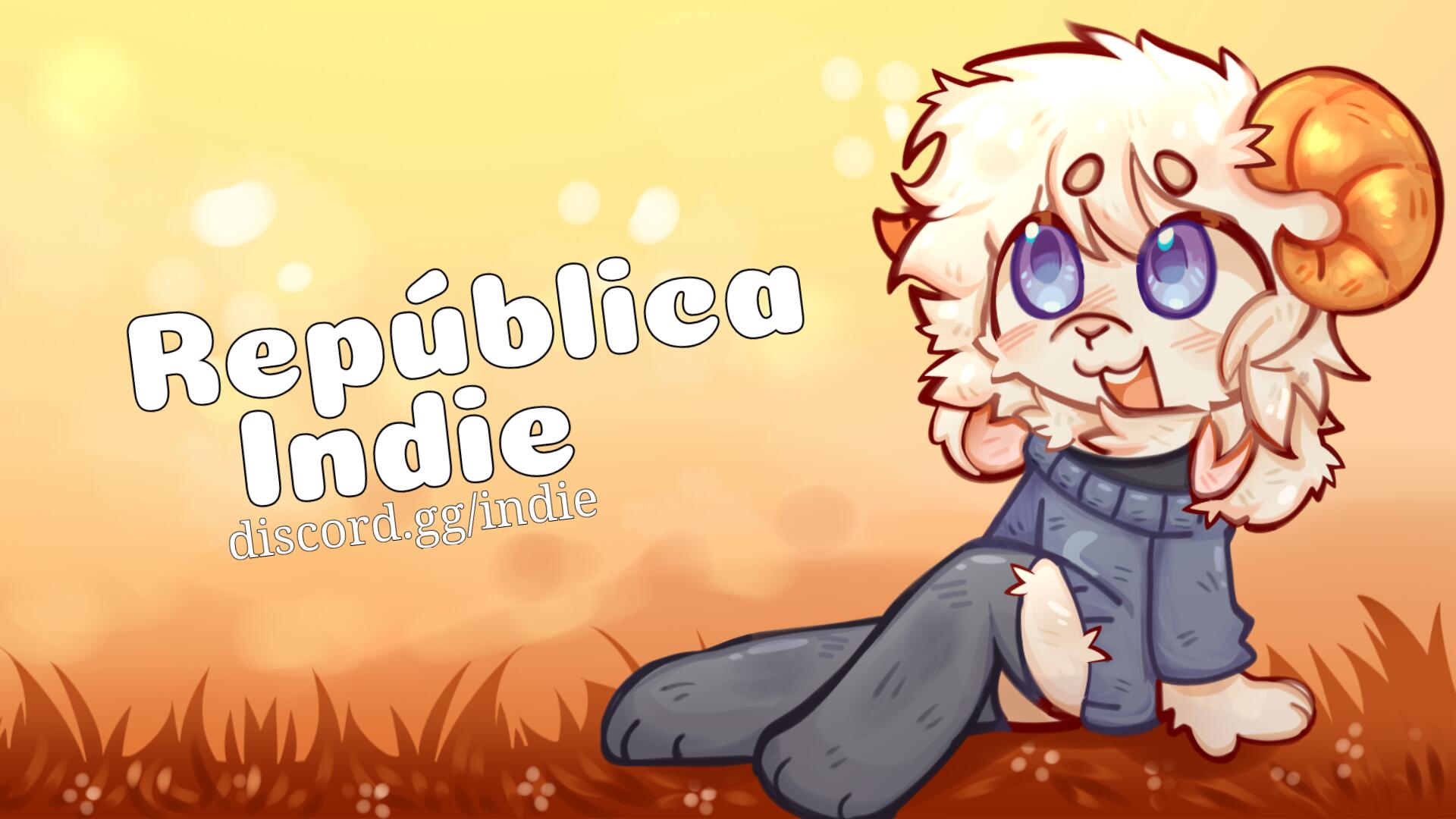 Discovery splash banner for República Indie 🎃 Discord server