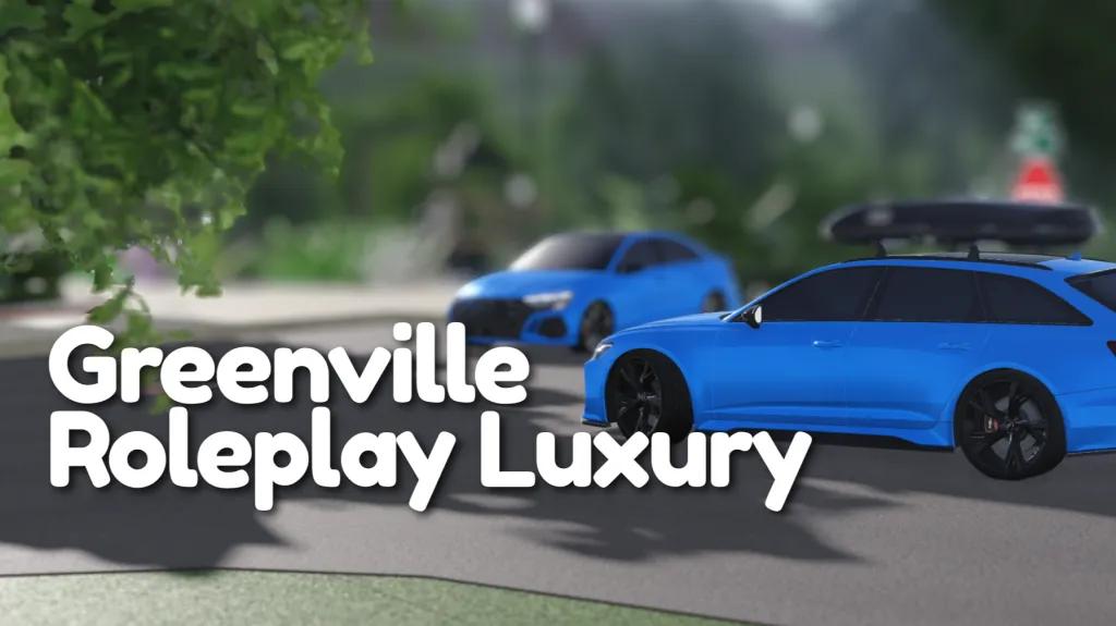 Discovery splash banner for Greenville Roleplay Luxury Discord server