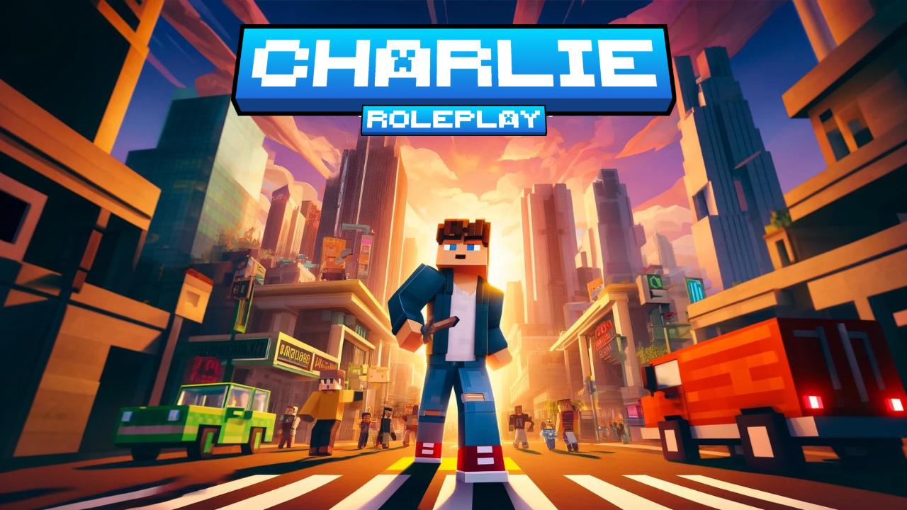 Discovery splash banner for Charlie Roleplay 3.0 Discord server