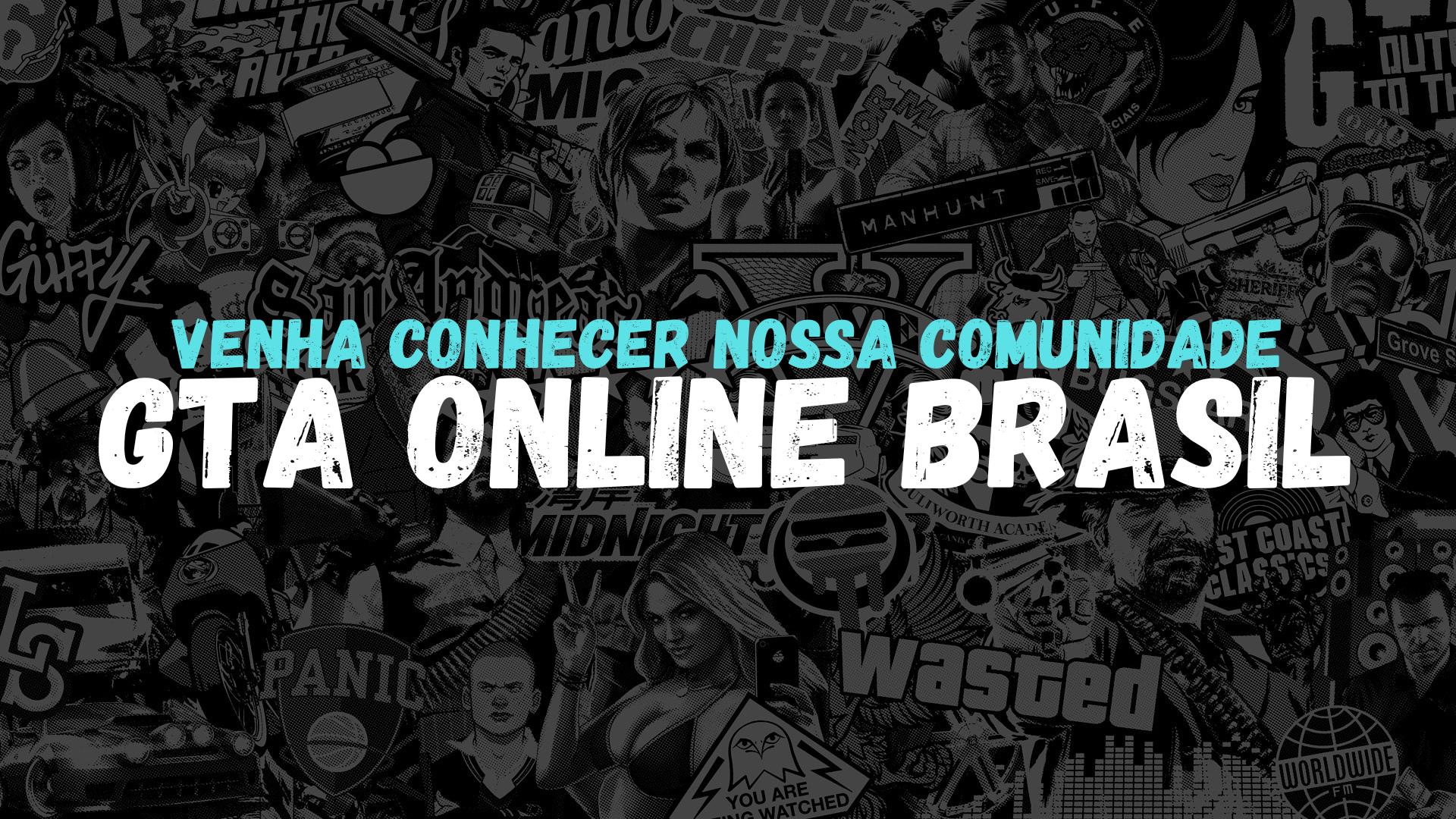 Discovery splash banner for GTA Online Brasil Discord server