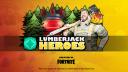 Discovery splash banner for Lumberjack Heroes Discord server