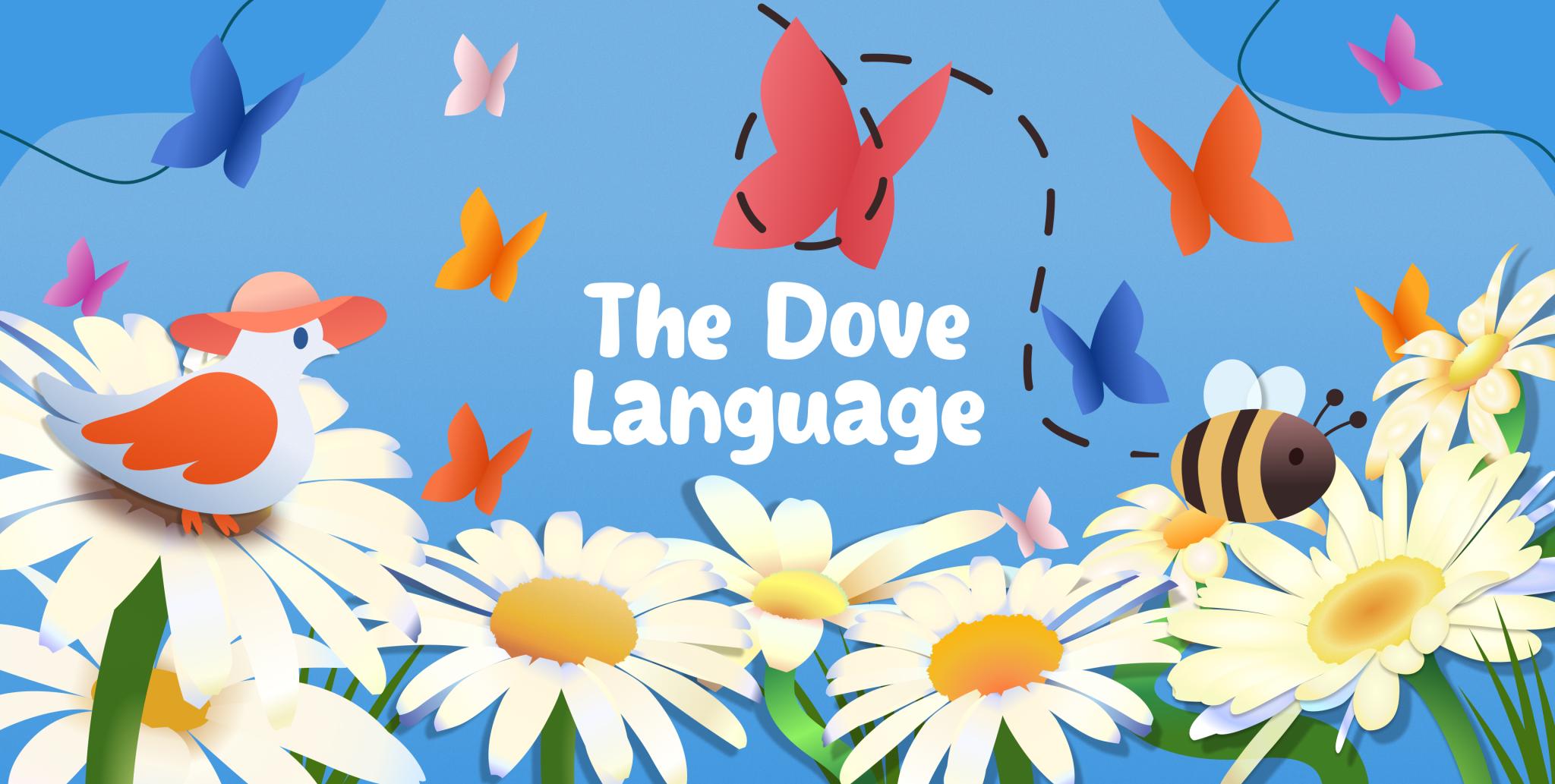 Discovery splash banner for The Dove Language Discord server