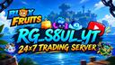 Discovery splash banner for RG_S8UL_YT  | BLOX FRUITS COMMUNITY SERVER ⚔ Discord server