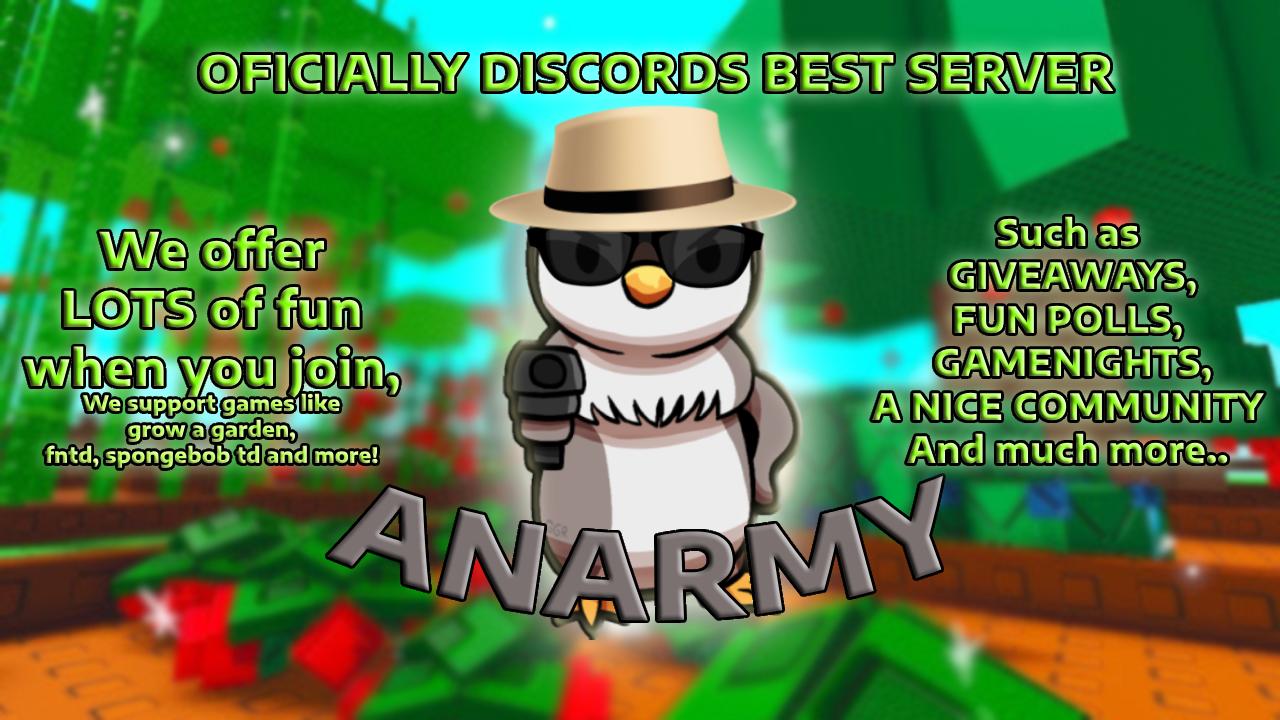 Discovery splash banner for AnArmy Discord server