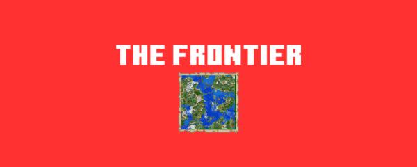 Discovery splash banner for The Frontier MC Discord server