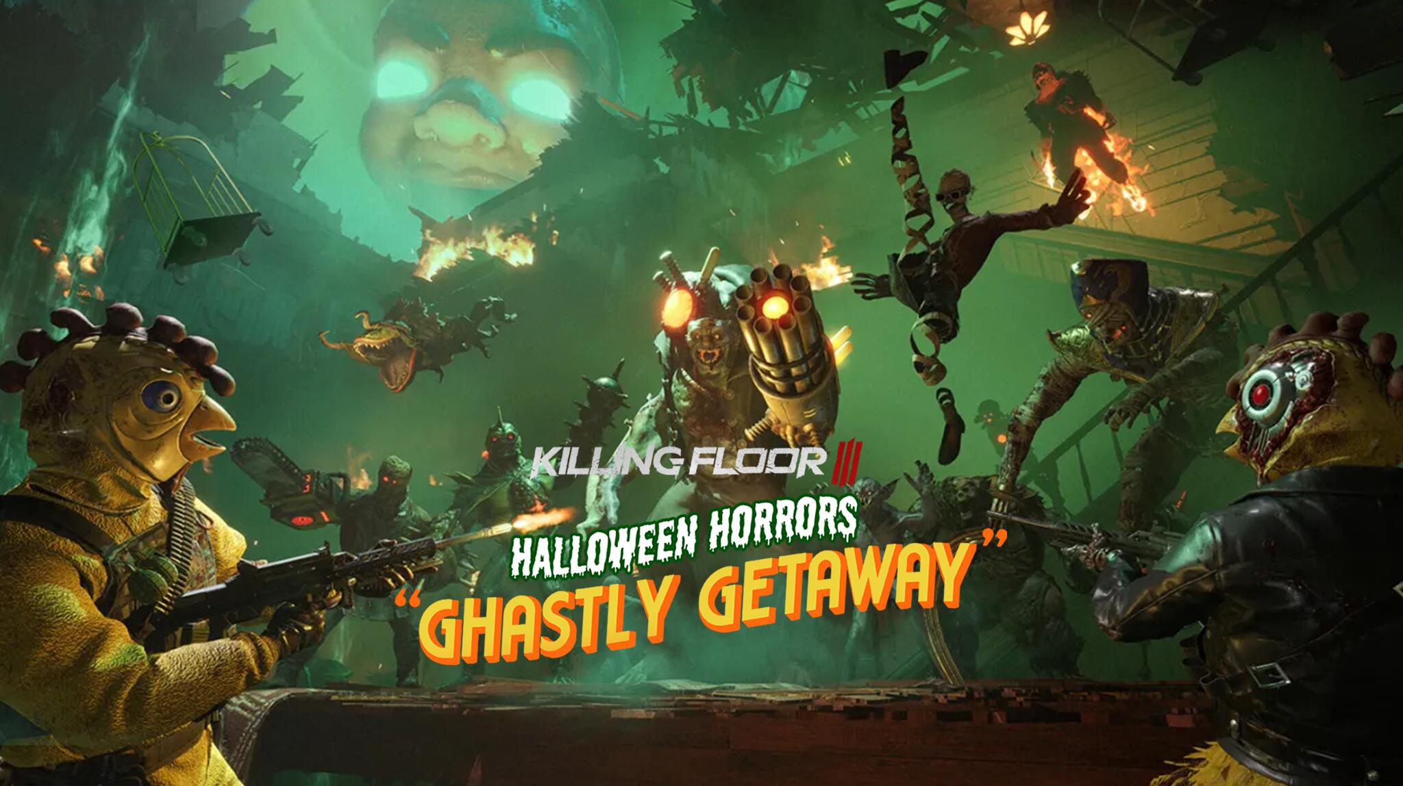 Discovery splash banner for Killing Floor Official Discord Discord server