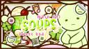 Discovery splash banner for soups ﹒1OO+ guild tags, social & gws Discord server