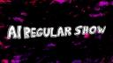 Discovery splash banner for AI Regular Show Discord server