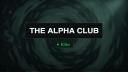 Discovery splash banner for The Alpha Club Discord server