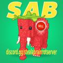 Discovery splash banner for Sell A Brainrot | Steal a Brainrot Server Discord server