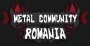 Discovery splash banner for Metal Community Romania Discord server