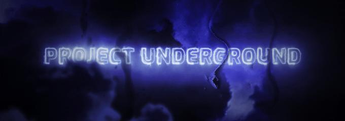 Discovery splash banner for Project Underground Discord server