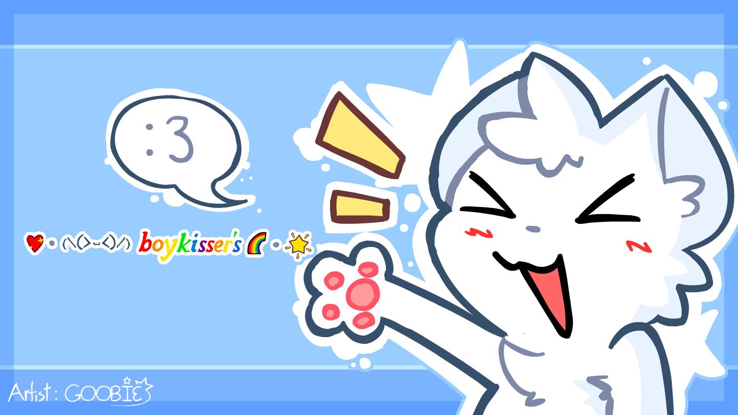 Discovery splash banner for Fluffy Goobers :3 Discord server