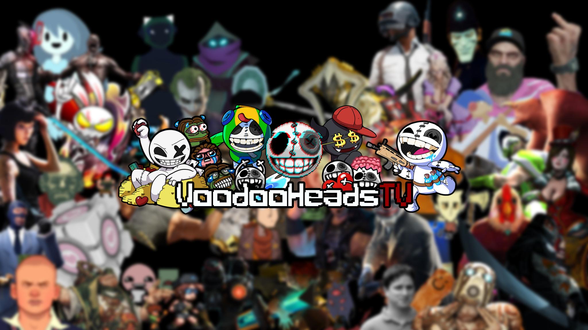 Discovery splash banner for VoodooHeadsTV Discord server