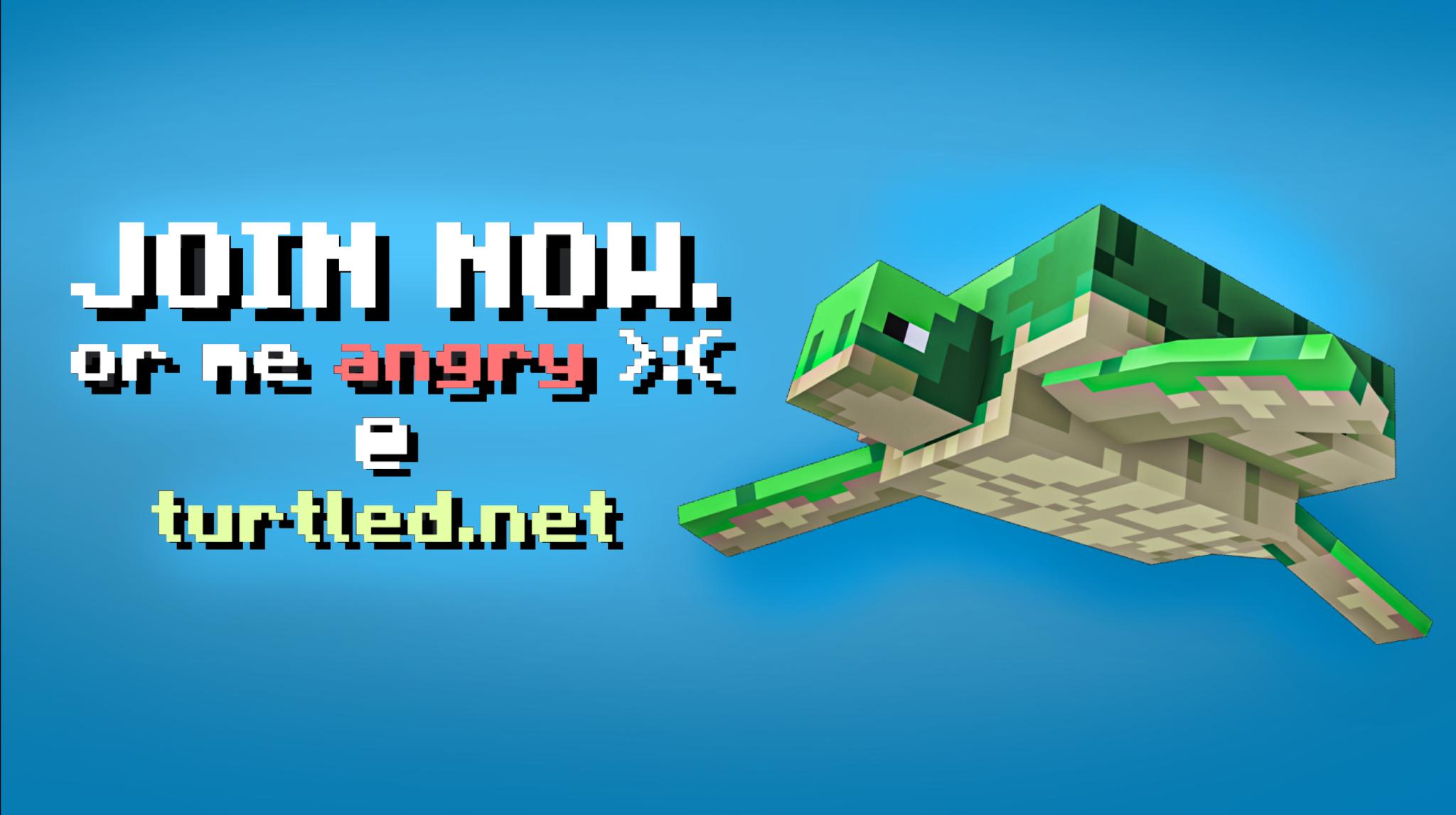 Discovery splash banner for Turtled Discord server