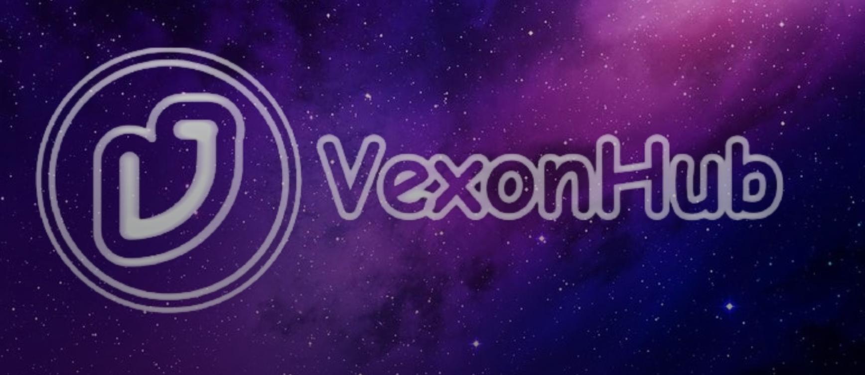 Discovery splash banner for VexonHub ᴿᵉᵇᵒʳⁿ Discord server