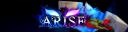 Discovery splash banner for ARISE! Discord server