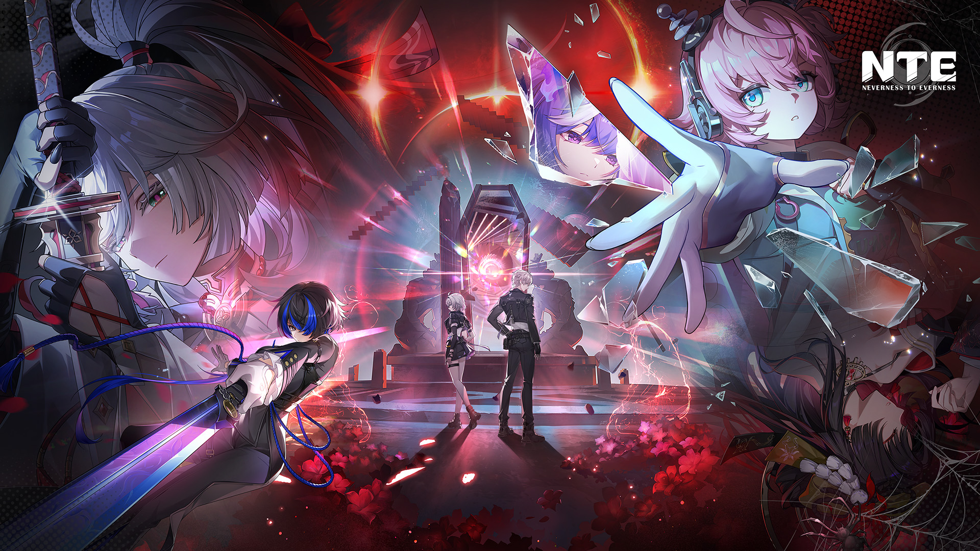 Discovery splash banner for NTE Global Official Discord server