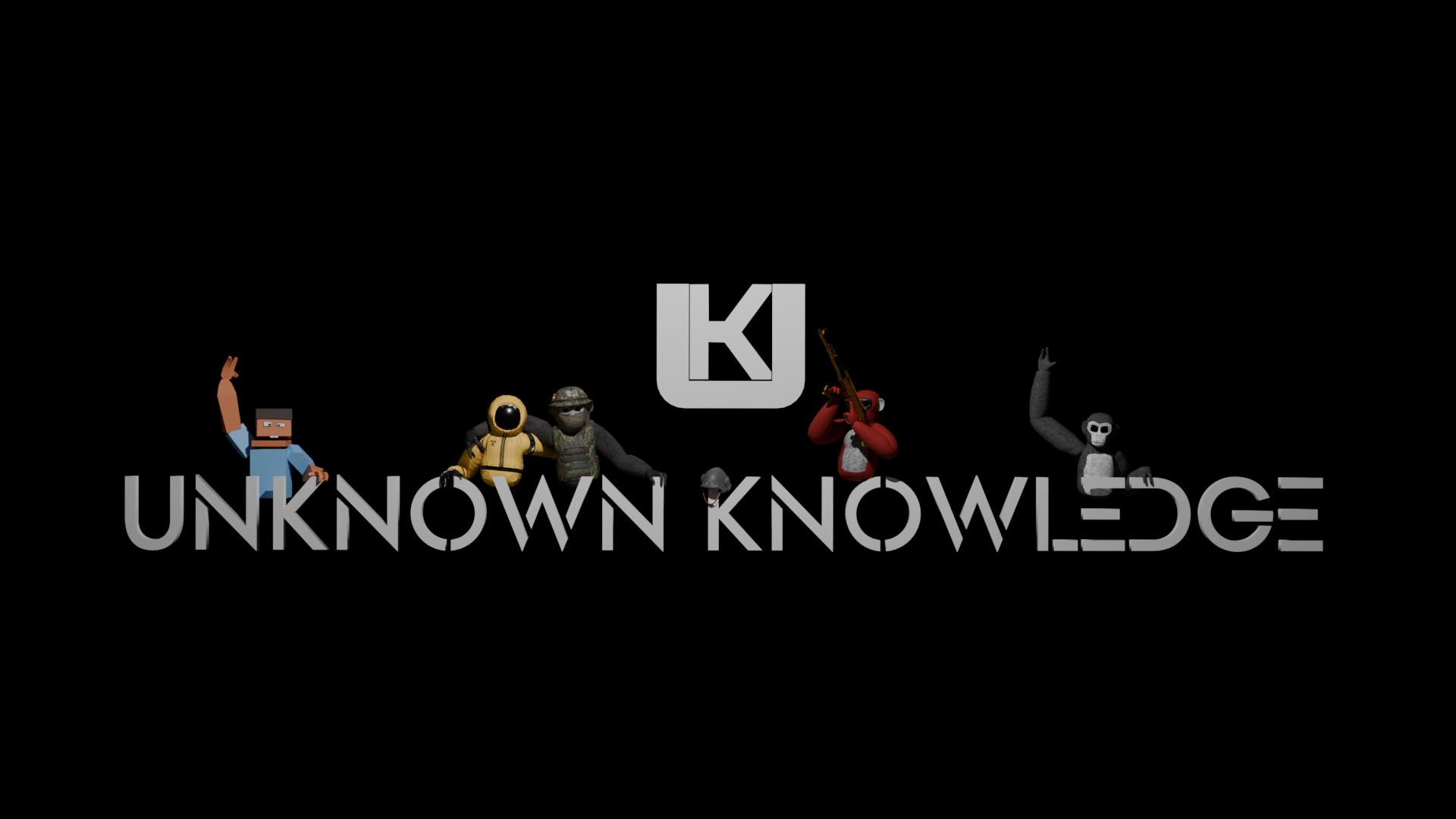 Discovery splash banner for Unknown Knowledge © Discord server