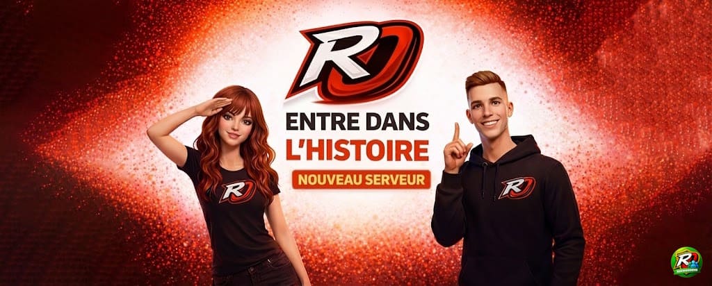 Discovery splash banner for Roxwood Origins® | FA Discord server