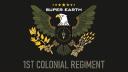 Discovery splash banner for 1st Colonial Regiment Discord server