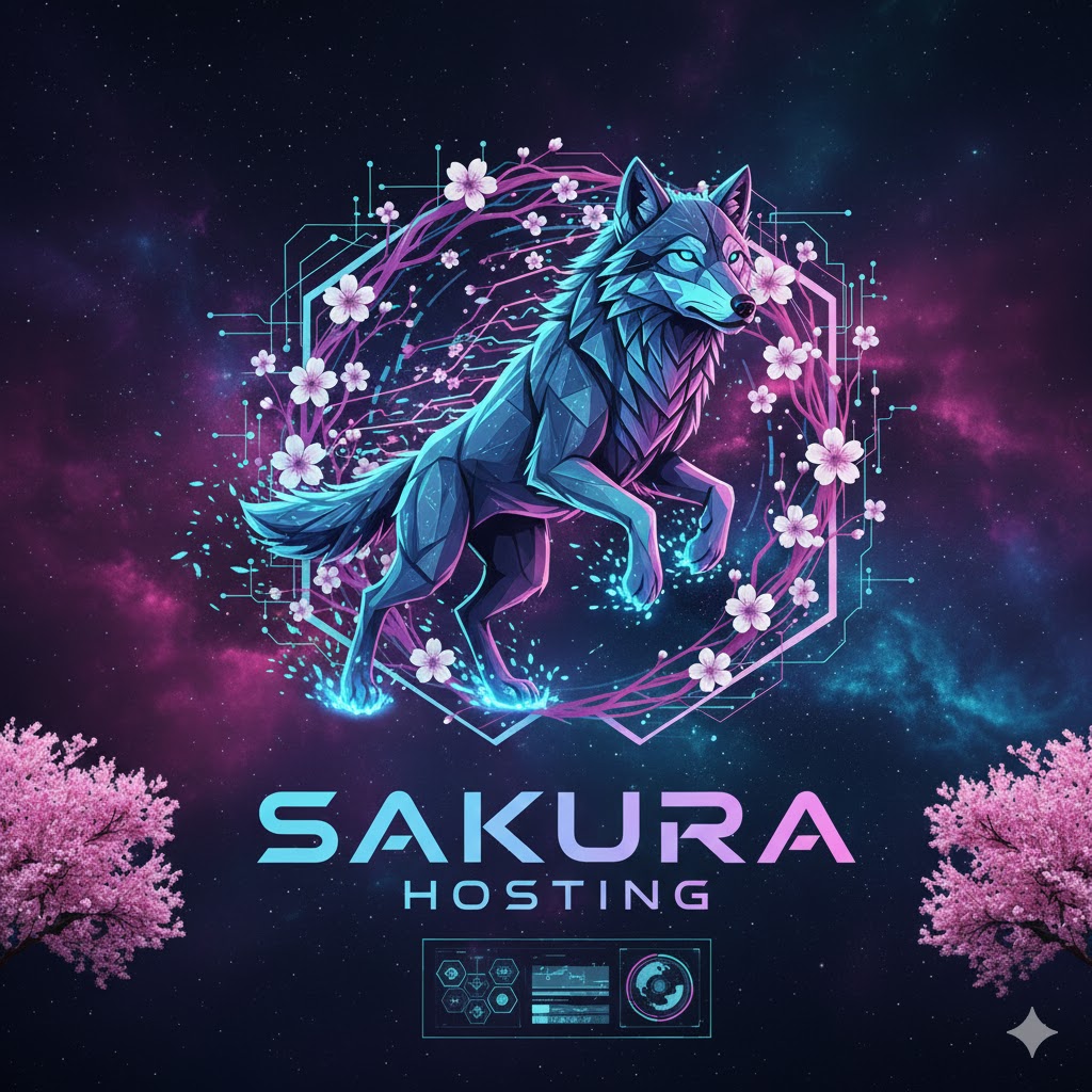 Discovery splash banner for ©Sakura Hosting - Dev & Graph Discord server